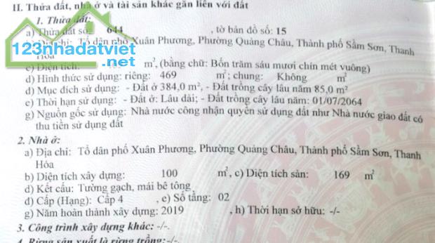 🏡✨ NGÂN HÀNG PHÁT MÃI MIẾNG ĐẤT + TẶNG NHÀ TẠI TP SẦM SƠN – THANH HÓA ✨🏡 - 4