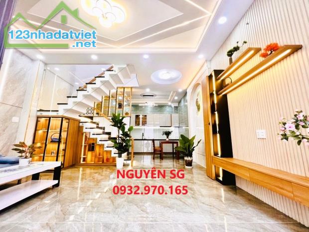 4x TỶ, SIÊU PHẨM 2 TẦNG FULL NỘI THẤT, DT 50M2 (5 x 10), GẦN MẶT TIỀN, LÊ ĐỨC THỌ, GÒ VẤP. - 5