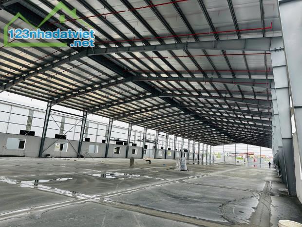 Cho thuê kho xưởng 500m2 tại mặt đường 379 Tân Tiến, Văn Giang, Hưng Yên.