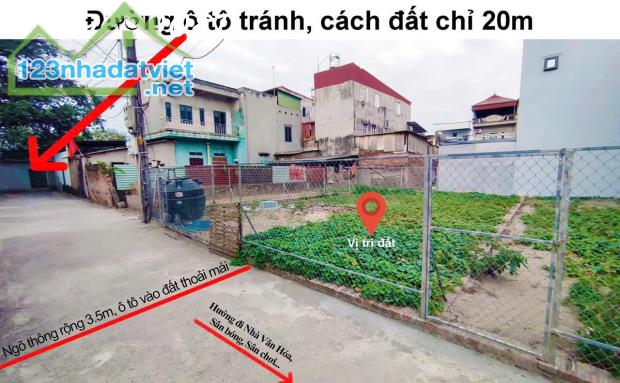 Bán 54,5m2 đất Lương Quy - Xuân Nộn - Đông Anh 54.5m2- chính chủ giá hơn 2 tỷ