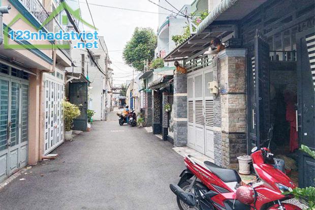 Bán nhà Hẻm Xe hơi, Quang Trung Phường 8, 4m x 15m vuông vức 4 Tầng - Giá 6.7 tỷ TL