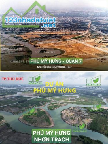 Bán lô đất ruộng mặt rạch, gần dự án Phú Mỹ Hưng và tuyến cầu Cát Lái nối Tp.Thủ Đức