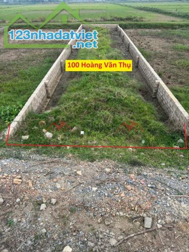 GIÁ 2TY ĐẤTTẠI HOÀNG VĂN THỤ-CHƯƠNG MỸ D/T:100M