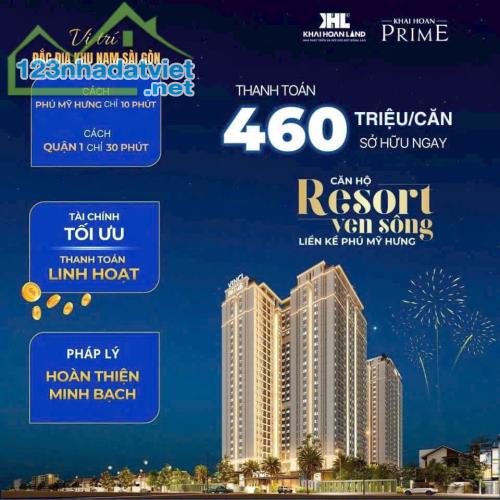 Mở bán 20 suất nội bộ trực tiếp CĐT Khải Hoàn Prime, rổ hàng giá rẻ, view đẹp, LS 0% 2 năm