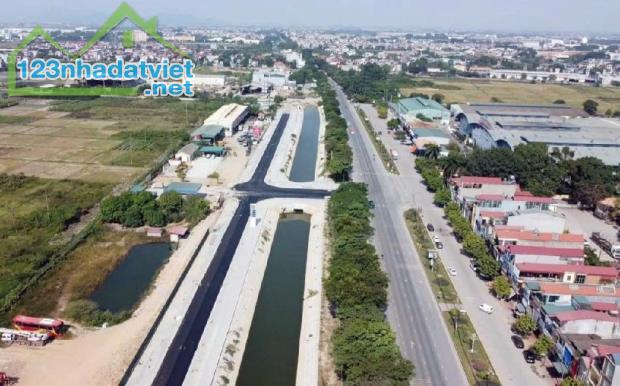 Lô Góc Vỉa Hè-View CV TTTM-Đường 16M-DT 80M²-MT 8,3M-X1 Nguyên Khê-Đông Anh