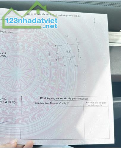 Bán lô đất đẹp gần khu CNC Hoà Lạc ôtô tận cửa thông bốn phía 60M nhỉnh 1tỷ - 2