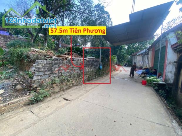 GIÁ CHỈ 2,5 TỶ ĐẤT TẠI TIÊN PHƯƠNG-CHƯƠNG MỸ D/T:57,5M - 3