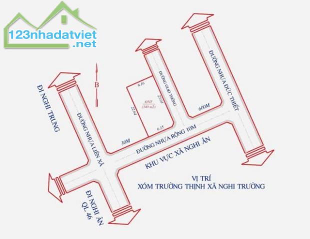 CẦN BÁN LÔ ĐẤT ĐẸP TẠI NGHI LỘC - NGHỆ AN