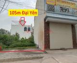 GIÁ 4,8 TỶ ĐẤT TẠI ĐẠI YÊN-CHƯƠNG MỸ D/T: 105M