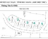 Mở bán 5 lô  biệt thự F0 tại Kiên Thành- Lục Ngạn -Bắc Giang.