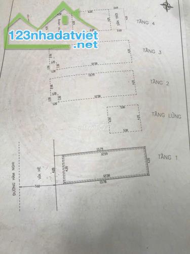 Bán nhà 4 tầng Hàm Nghi phố điện từ , sát Nguyễn Văn Linh đang cho thuê 25tr/tháng - 1