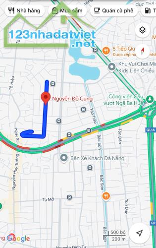 Bán đất 2MT Nguyễn Đỗ Cung, phường Hòa Minh - DT: 116m2, Giá 3.79 tỷ tl - Trước Bến Xe
