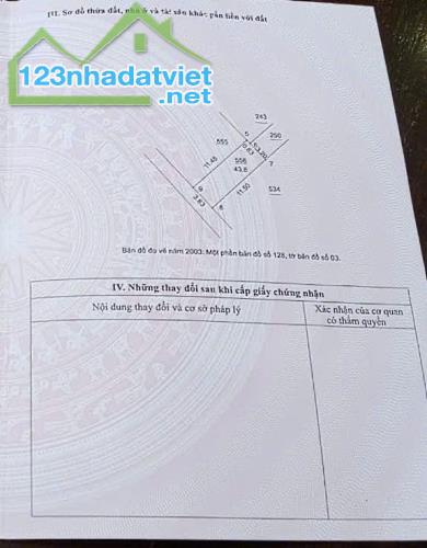 Đất thổ cư tổ 16 Yên Nghĩa, ngõ thông DT44m2, MT3.83m, ôtô đỗ cách 20m, giá 2.75 tỷ. - 5