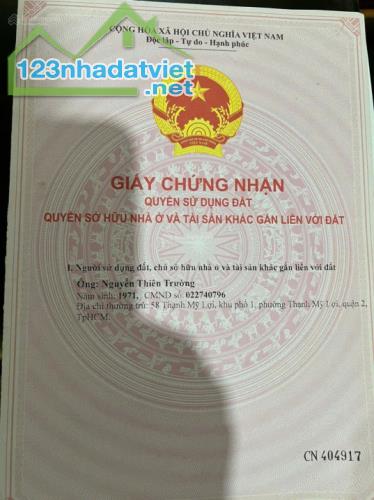 Đất đường Nguyễn Thị Định, Phường Thạnh Mỹ Lợi, Quận 2, DT 113,7m2 nở hậu giá 15.8 tỷ - 1