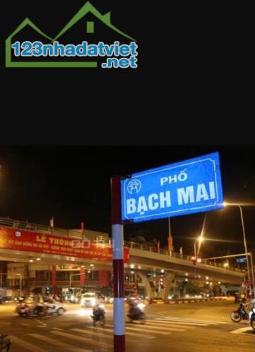 Bán mảnh đất mặt phố Bạch Mai, Hai Bà Trưng 210m x MT 8m, ô tô, KD, giá 118 tỷ, LH: