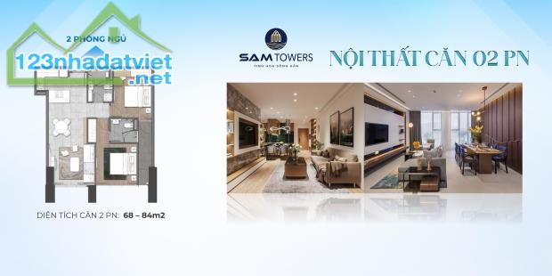 Sam Towers Đà Nẵng - Tặng ngay gói nội thất luxury 100-120 triệu - 3