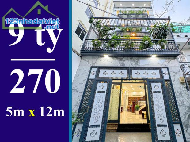 bán nhà quận 7 nguyễn thị thập. Dt: 5 x 12m, 2 lầu, sân thượng, hoàn công đủ - 5