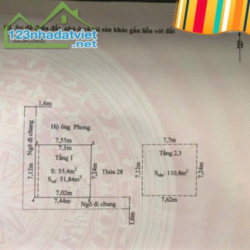 Nhà Ngô Gia Tự 55m 4 tầng lô góc, sát mặt đường, GIÁ 3.95 tỉ gần Cầu Rào - 4