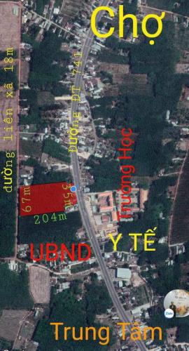Bán đất mặt tiền DT741, xã An bình, Huyện Phú Giáo, Bình Dương - 1