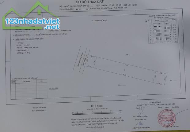 Bán nhà đẹp diện tích 175m sau lưng chung cư bình phú.