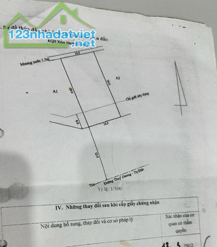 Bán đất 420,5m2 Khổ biệt thự mặt tiền đường Võ Văn Kiệt, Phường An Tây, TP Huế - 4