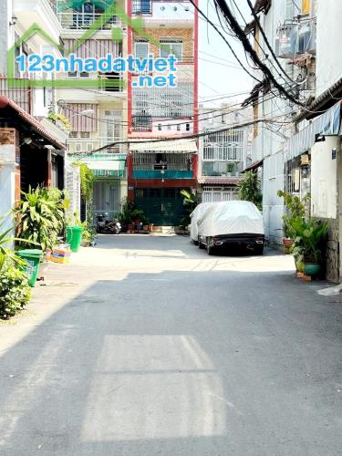 ĐƯỜNG LÊ VĂN THỌ P9 QUẬN GÒ VẤP - BÁN NHÀ 2 TẦNG HẺM ÔTÔ THÔNG VÀO TẬN CỬA