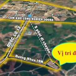 Chính chủ cần bán nhanh đất KCN tại ấp 1 - Xã Lộc An - Huyện Lộc Ninh - Tỉnh Bình Phước