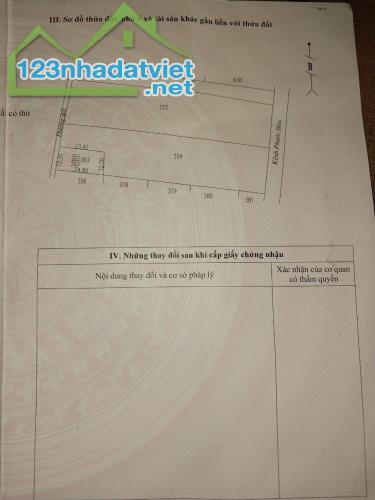 Chỉ 3.2 tỷ đất shr lúa 2394m lúa có 293 thổ cách LỤC VIÊN 500M - 3