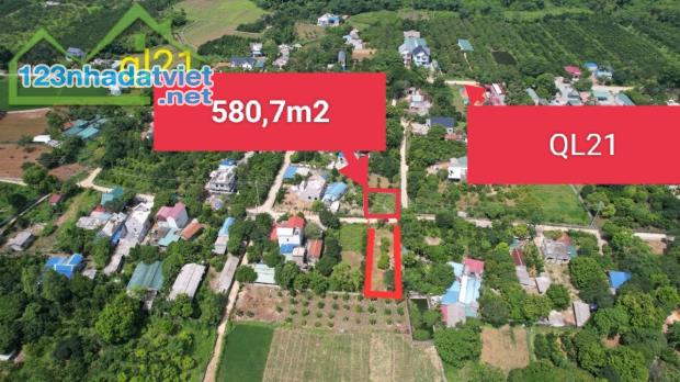 Bán đất Thanh Sơn Lương Sơn Hòa Bình 580m 200m thổ cư - 1