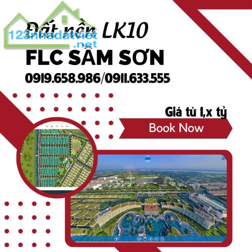 Bán đất lk10 trục đường thông, FLC Sầm Sơn Thanh Hóa, cam kết giá rẻ nhất thị trường