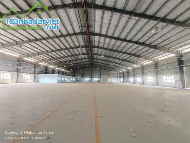 [ms791] - CHO THUÊ KHO XƯỞNG ĐỨC HÒA, LONG AN 4800M2 - PCCC TỰ ĐỘNG, KV RIÊNG