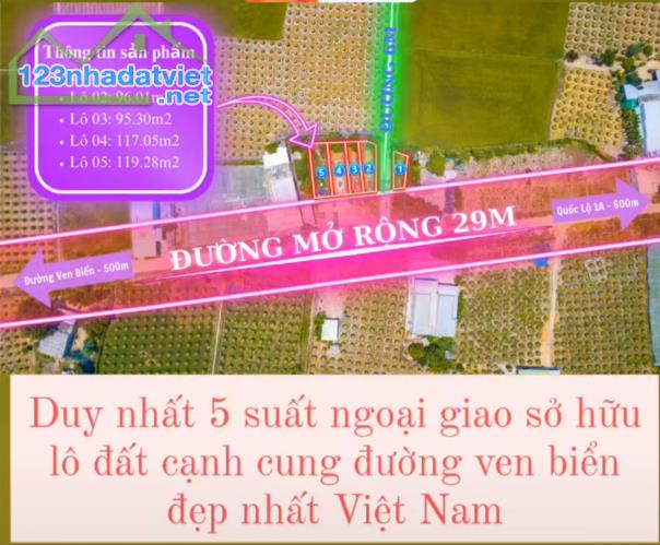 đất biển liên hưng- bình thuận, gần các khu công nghiệp, cảng biển, nút giao cao tốc, QL1A - 4