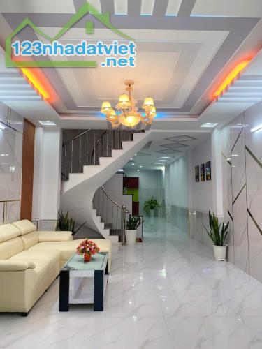 HẺM 6M THÔNG QUANG TRUNG, 3 TẦNG BTCT, 72M2 (4x18) 4PN, XE HƠI TRONG NHÀ, AN NINH, HIỆN - 2