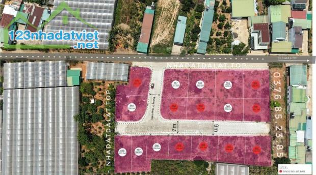 Bán 8 lô đất đầu tư giá F0 tại trung tâm Tà Nung cách Đà Lạt 15km
