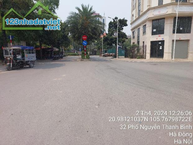 Biệt thự Tiểu KĐT Vạn Phúc Lô góc 186m mt23m 4 tầng cho Thuê KD, ở sướng an sinh 38ty