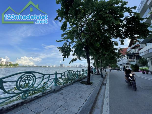 (Hiếm rất hiếm) mặt hồ tây & phố Tô Ngọc Vân view đẹp đường container quay đầu MT 8m 120tỷ