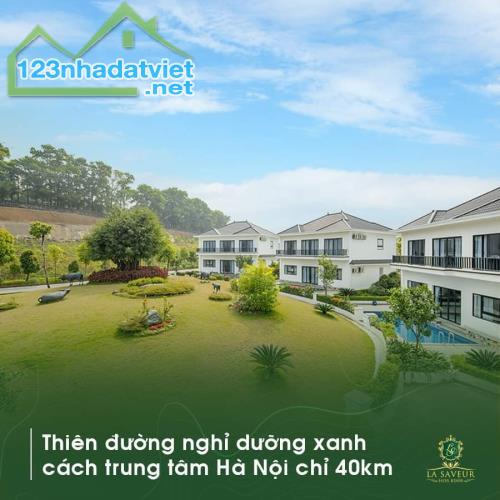 Nhượng lại căn biệt thự nghỉ dưỡng 5* La saveur Hòa Bình đã xây thô hoàn thiện mặt ngoài - 4