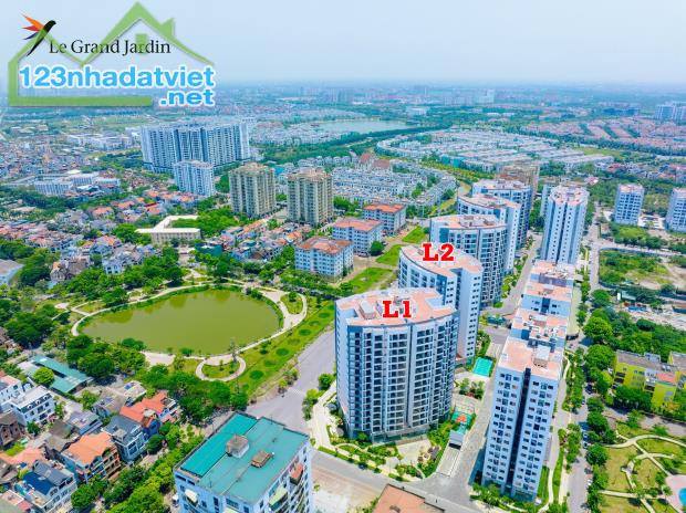Bán căn 2PN 2WC, 77m2 view hồ Sài Đồng , tòa L1 tầng trung, thanh toán sớm ck 2%