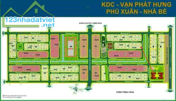 Bán căn biệt thự 10mx20m KDC Phú Xuân Vạn Phát Hưng, Nhà Bè