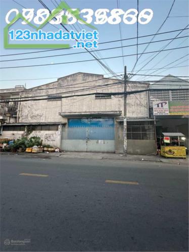 Xưởng Kho 620 m2 mặt tiền Trương Phước Phan ngang 16m vuông vức, gần Bốn Xã - Lê Văn Quới - 1
