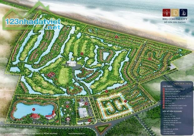 Chính chủ cần bán hoặc cho thuê Biệt thự Đơn lập Cao Cấp thuộc Dự Án BRG Coastal City - - 2