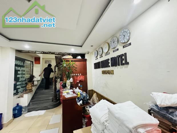 Bán 30m6T Homestay 6 Phòng Phố Cổ MT5m Quận HK 14,9 Tỷ Lý Quốc Sư.