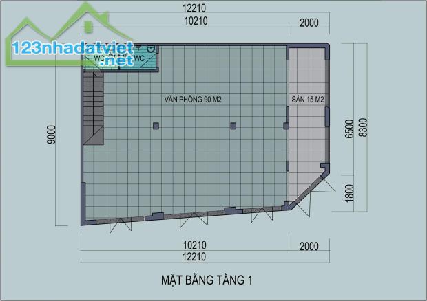 Cho thuê dài hạn Văn phòng tại Việt Hưng, Long Biên, nhà 2 tầng ~180m2 DTSD, mặt tiền - 1