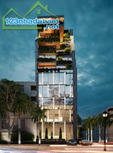 Bán Khuôn Building Xô Viết Nghệ Tĩnh, 8x28m, 2 Mặt Tiền