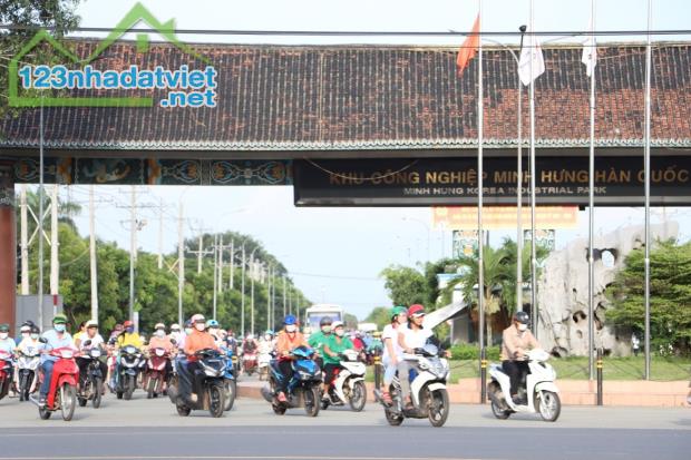 Đất Minh Thành Chơn Thành Bình Phước ngay KCN Becamex giá 4xx - 1