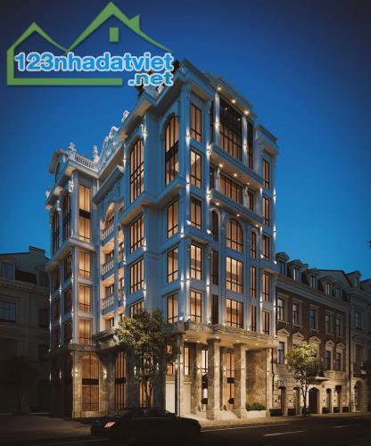 Bán Khuôn Building Nguyễn Cửu Vân, 406m2, Cấp 4, Khu Hầm 7 Tầng