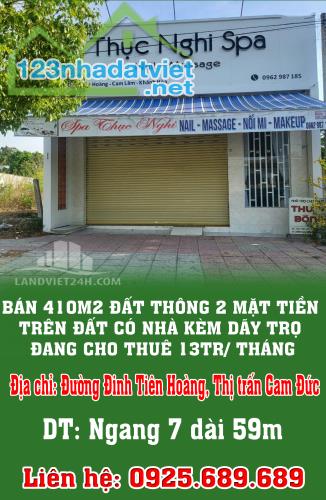 CHÍNH CHỦ BÁN 410M2 ĐẤT THÔNG 2 MẶT TIỀN TRÊN ĐẤT CÓ NHÀ KÈM DÃY TRỌ ĐANG CHO THUÊ - 5