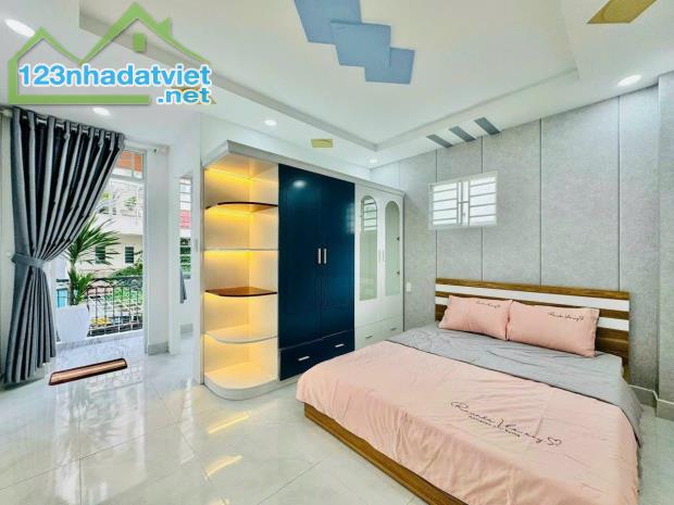 NHÀ 2 TẦNG LÊ VĂN THỌ SÁT BÊN CÔNG VIÊN LÀNG HOA - P.8 - GÒ VẤP. 48M2 NGANG ĐẸP 4M. GIÁ - 1