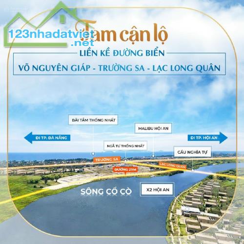 124,5m2 Đường 20m5 Khu Đô Thị Ven Sông Cổ Cò Cách Biển 300m Phía Nam Đà Nẵng