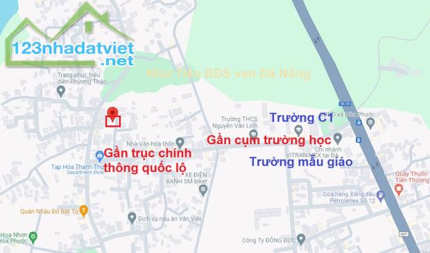 10 Bán đất Hòa Phước, Đà Nẵng: đường bê tông ô tô 130m2 gần trường học - 5